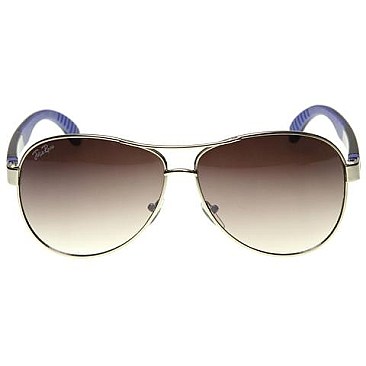 Pack of 12 Fashion Jolie Rose Aviator Sunglasses