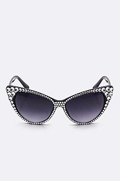 Austrian Crystal Cat Eye Iconic Sunglasses