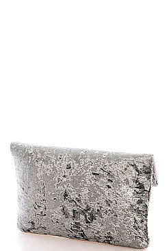 Detachable Long Chain Magnetic Closure with Flap Inside Open Wall Pocket at Front Side Soft Insid...