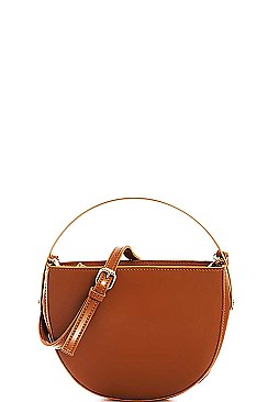 STYLISH CIRCLE SHAPE CROSSBODY BAG
