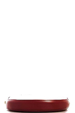 STYLISH CIRCLE SHAPE CROSSBODY BAG