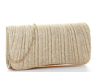 TRENDY FASHION PARTY CLUTCH WITH CHAIN