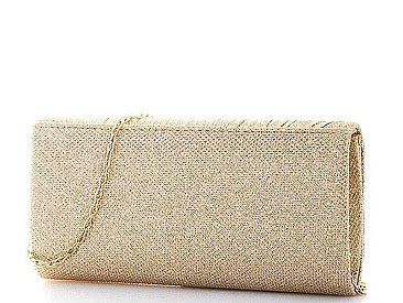 TRENDY FASHION PARTY CLUTCH WITH CHAIN