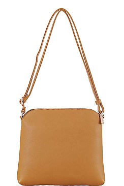 STITCHED CROSSBODY BAG