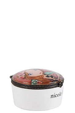 NICOLE LEE MEDIUM NINA PRINT JEWELRY BOX