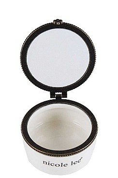NICOLE LEE MEDIUM NINA PRINT JEWELRY BOX