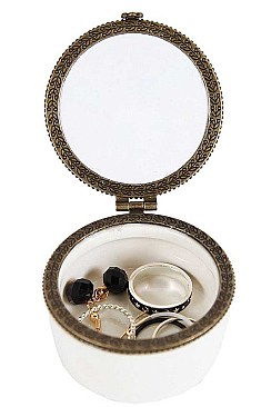 NICOLE LEE MEDIUM NINA PRINT JEWELRY BOX
