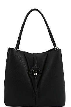STYLISH MODERN SATCHEL WITH LONG STRAP