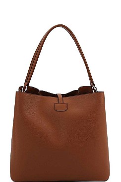 STYLISH MODERN SATCHEL WITH LONG STRAP