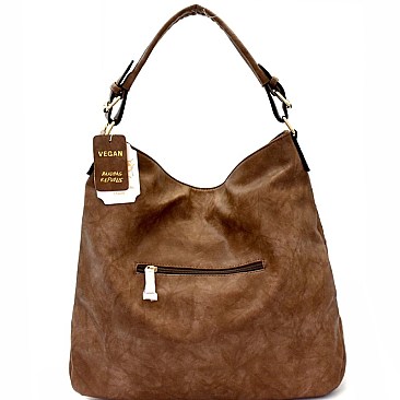 Asymmetrical Pocket Layer Perforated Hobo MH-JN0001
