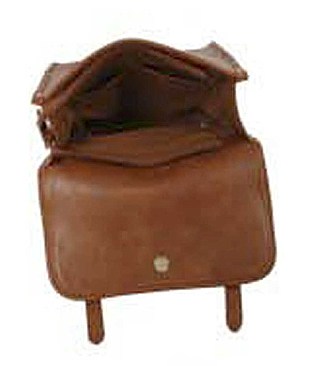 PLAIN DOUBLE BUCKLE BELT STRAP CONVERTIBLE BACKPACK