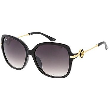 Pack of 12 Modern Frame Jolie Rose Statement Sunglasses