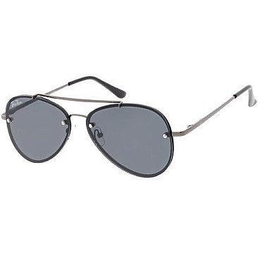 Pack of 12 Retro Jolie Rose Aviator Sunglasses