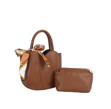 Scarf Handle 2-in-1 Satchel