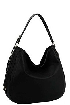 SIDE ZIPPER HOBO BAG
