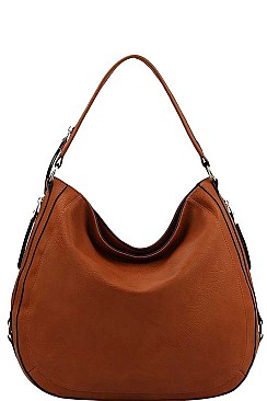 SIDE ZIPPER HOBO BAG