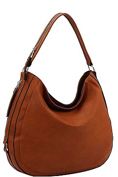 SIDE ZIPPER HOBO BAG