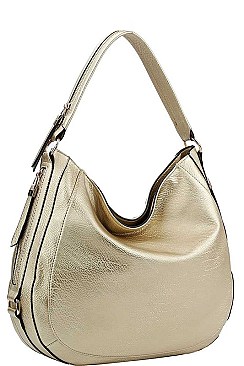 SIDE ZIPPER HOBO BAG