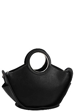SATCHEL WITH LONG STRAP