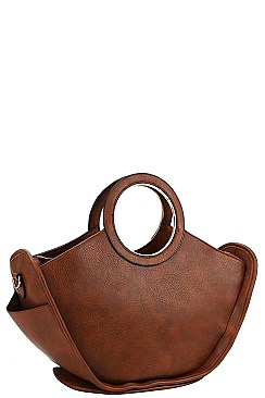 SATCHEL WITH LONG STRAP