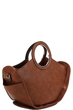 SATCHEL WITH LONG STRAP