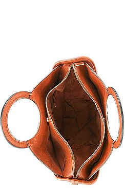 SATCHEL WITH LONG STRAP