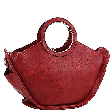 SATCHEL WITH LONG STRAP