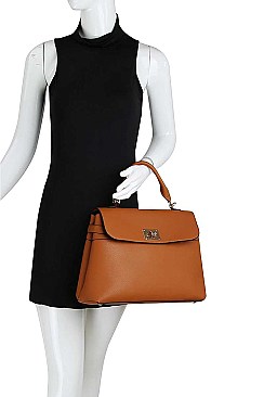 3IN1 STYLISH MODERN SATCHEL WITH LONG STRAP