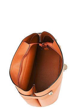 3IN1 STYLISH MODERN SATCHEL WITH LONG STRAP