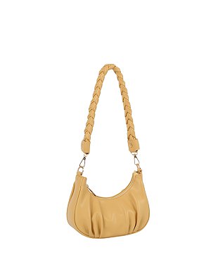 Fashion Braided Strap Hobo Shoulder Bag