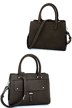 2 IN 1 SATCHEL SET WITH 2 STRAPS