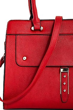 2 IN 1 SATCHEL SET WITH 2 STRAPS