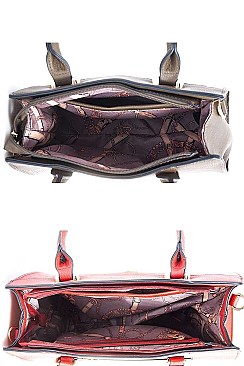 2 IN 1 SATCHEL SET WITH 2 STRAPS