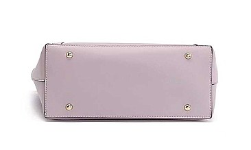 3 IN 1 SMOOTH FASHION TOTE BAG AND CLUTCH SET