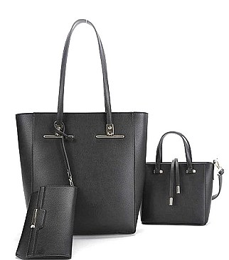 STYLISH 3 IN 1 TOTE SHOPPER BAG SET