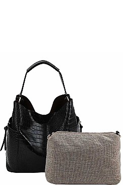 2IN1 SATCHEL WITH LONG STRAP