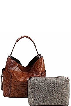 2IN1 SATCHEL WITH LONG STRAP