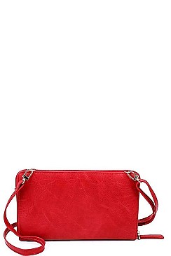 MULTI POCKET CROSSBODY WALLET BAG
