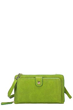 MULTI POCKET CROSSBODY WALLET BAG