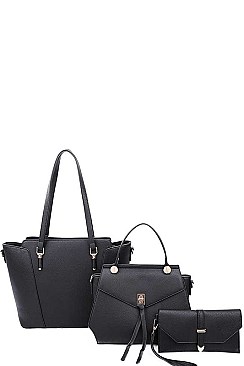 3 IN 1 TOTE CROSSBODY AND CLUTCH SET