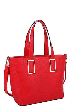 3IN1 STYLISH FASHION SHOPPER BACKPACK AND CLUTCH SET