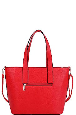 3IN1 STYLISH FASHION SHOPPER BACKPACK AND CLUTCH SET