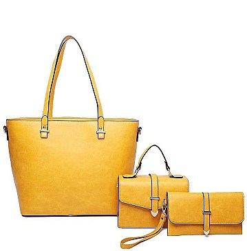3 IN 1 TOTE CROSSBODY AND CLUTCH SET