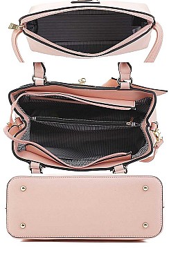 3 IN 1 TRENDY TASSEL PIECE TOTE BAG AND CLUTCH SET