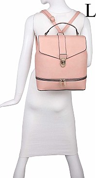 3 IN 1 FASHION BACKPACK CROSS BODY & CLUTCH SET