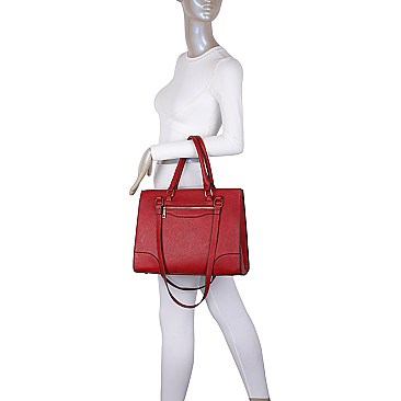 Fashion 2-Way Boxy 3-in-1 Satchel Set