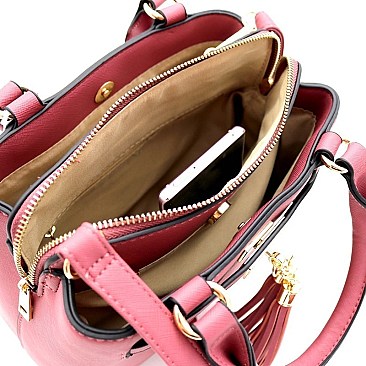 3 COMPARTMENT MEDIUM SATCHEL