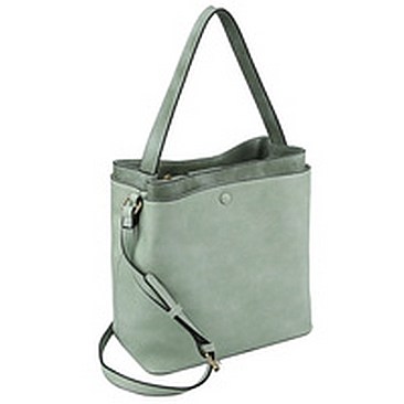 Python Snake Skin 2-in-1 Shoulder Bag