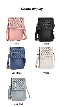 CELLPHONE & CREDIT CARD MESSENGER PURSE