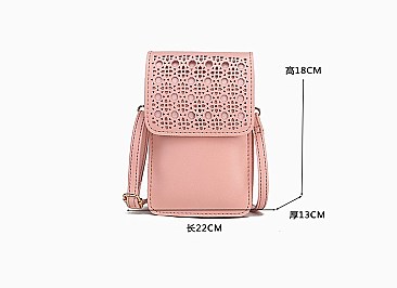 CELLPHONE & CREDIT CARD MESSENGER PURSE